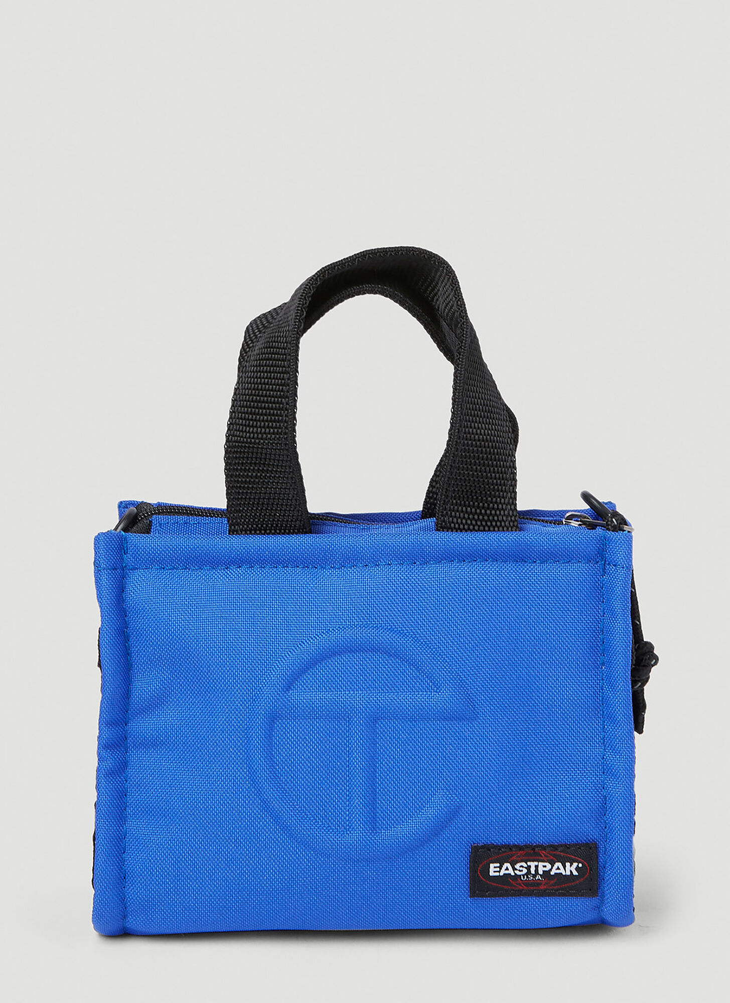 Eastpak X Telfar Shopper Convertible Small Tote Bag In Blue