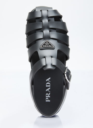 Prada Fisherman Sandals Black pra0256023