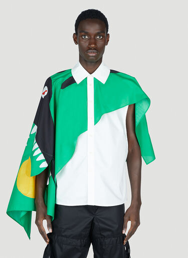 Walter Van Beirendonck Art 衬衫 白色 wlt0152006