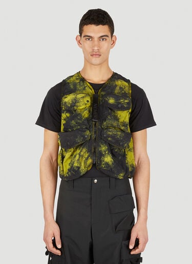 LN-CC® - Nemen: Tie-Dye Guard Vest - Yellow Nemen Tie-Dye Guard Vest Yellow nem0148006