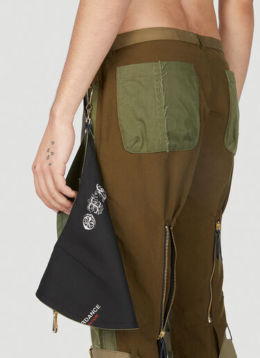 Children Of The Discordance Re-Constructed Bondage Pants Khaki cod0151001