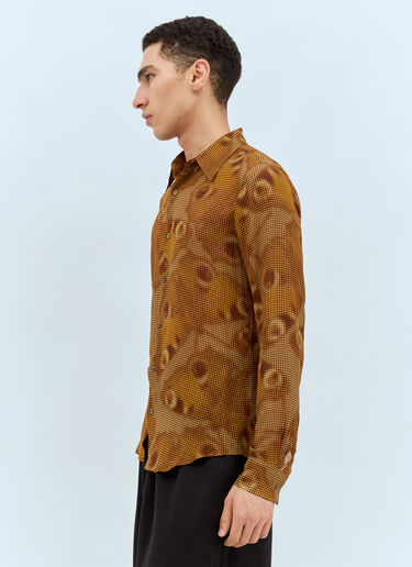 Celdon Shirt Dries Van Noten Celdon Shirt Brown dvn0158012