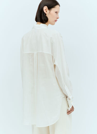 TOTEME Kimono-Sleeve Shirt White tot0257032