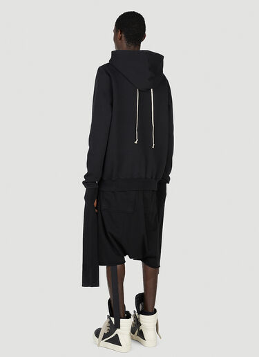 Gauntlet Granbury フード付きスウェットシャツ Rick Owens DRKSHDW Gauntlet Granbury フード付きスウェットシャツ ブラック drk0152011
