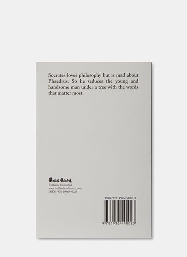 Books Phaedrus Pron by Paul Chan Black bls0505009