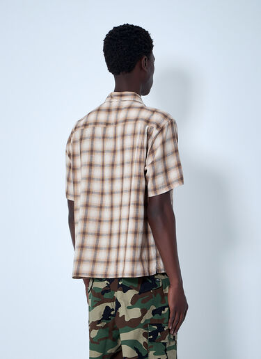 Short-Sleeve Check Shirt Stüssy Short-Sleeve Check Shirt Brown sts0164007
