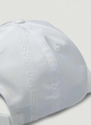 KANGHYUK  Stitched Logo Cap White kan0148007