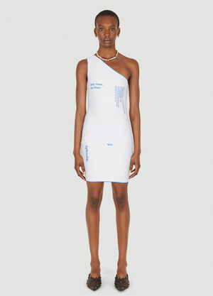 DI PETSA Aphrodite One Shoulder Dress White dip0247006