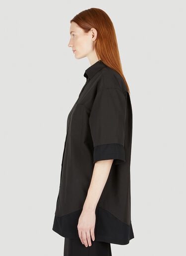 Balenciaga Oversized Shirt Black bal0248005