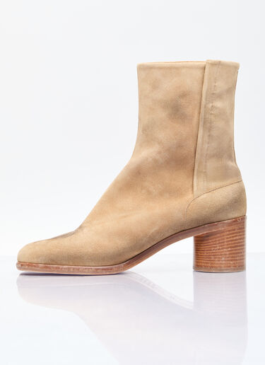 Maison Margiela Tabi Ankle Boots Beige mla0155021