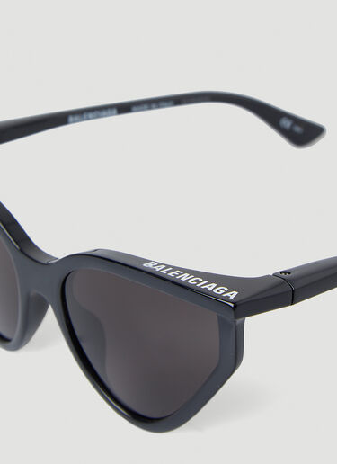Balenciaga Rim Cat Sunglasses Black bal0248040