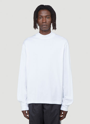 Acne Studios Long-Sleeved T-Shirt White acn0142037