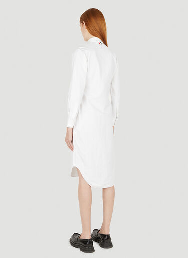 Thom Browne Shirt Dress  White thb0248017