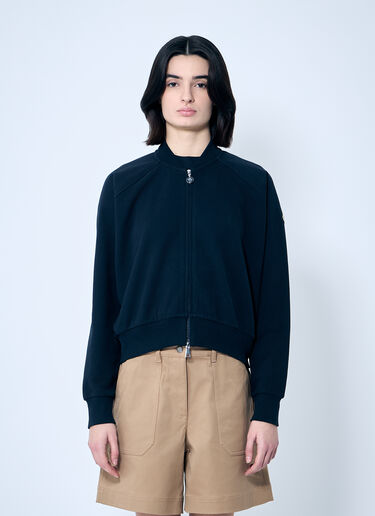 Moncler ジップアップスウェットシャツ  ブルー mon0259031