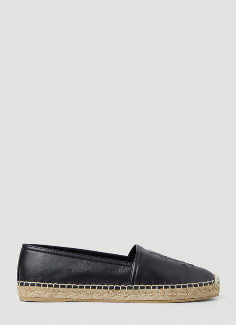The Row YSL Embossed Flat Espadrilles Navy row0253049