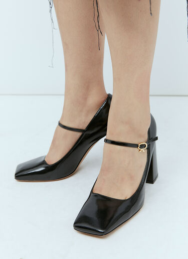 Gianvito Rossi Freeda 皮革高跟鞋 黑 gia0255008