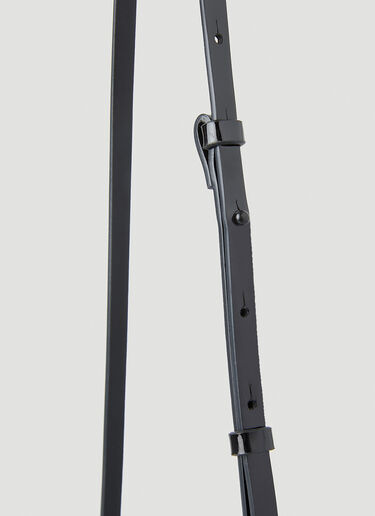 Acne Studios 페이스 패치 숄더백 블랙 acn0149019