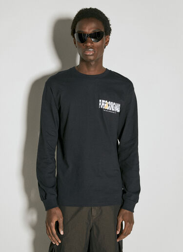 Boiler Room Fucking Magic Long-Sleeve T-Shirt Black bor0155010