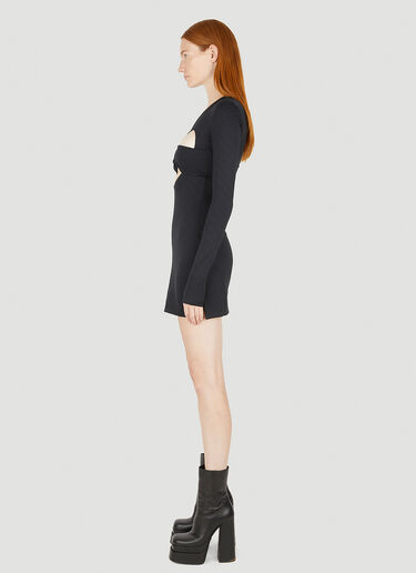 Ambush Monogram Dress Black amb0250007