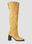 GANNI Howling Knee-High Boots Black gan0249049