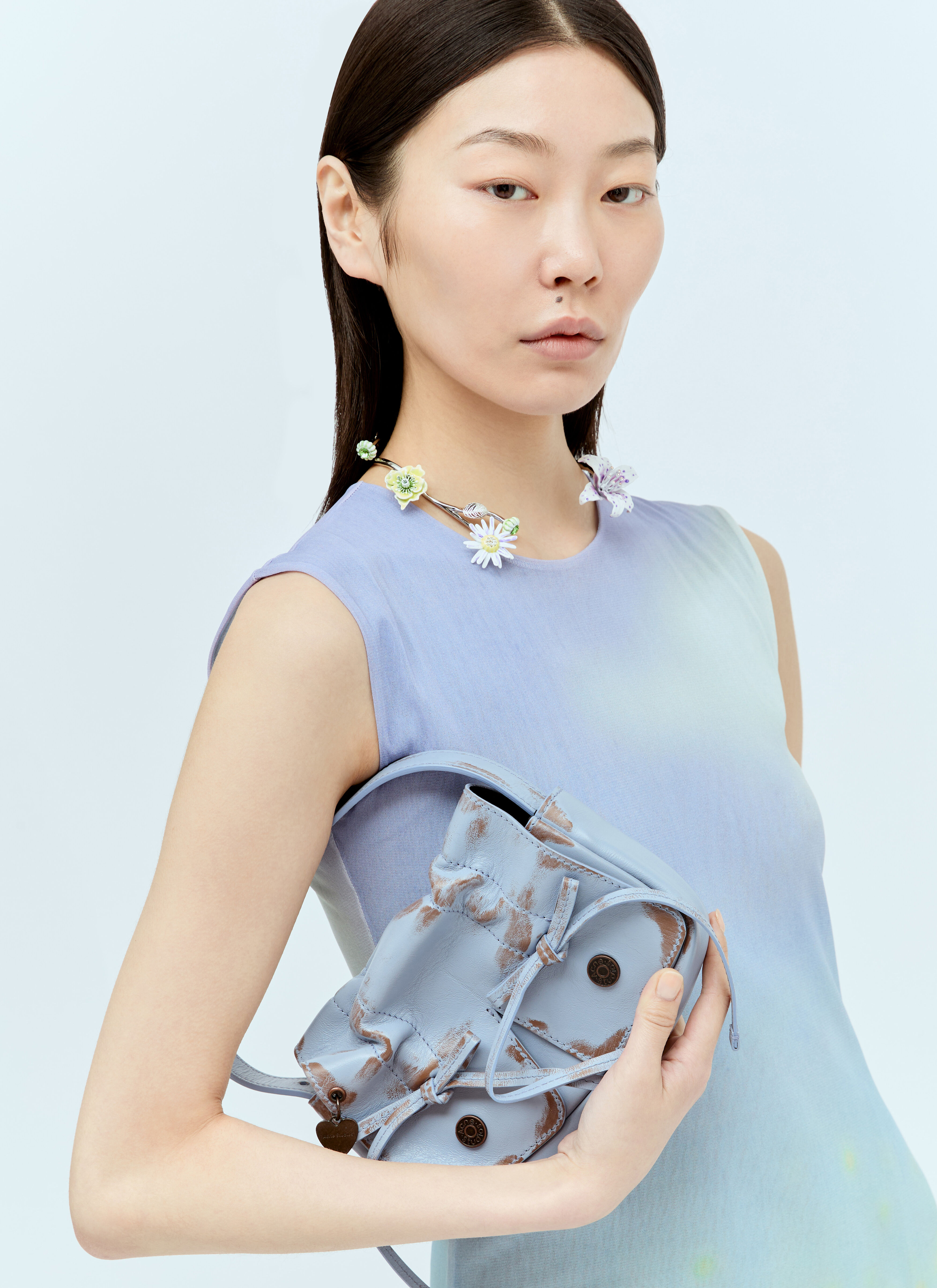 Acne Studios Women's' Multi-Pocket Micro Bag in Blue | LN-CC®