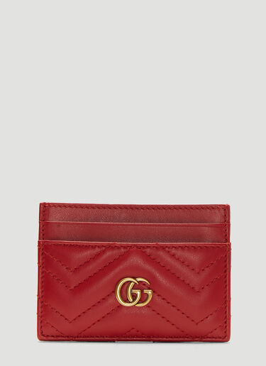 Gucci GG Marmont 卡包 红 guc0235019