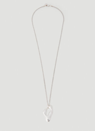 Octi Island Pendant Necklace Silver oct0352002