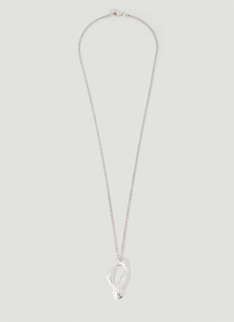 Octi Island Pendant Necklace Silver oct0352003