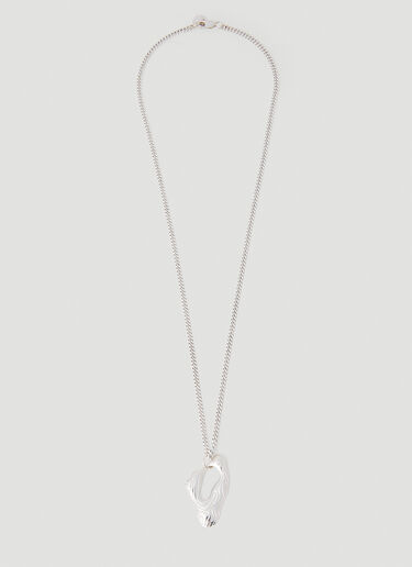 Octi Island Pendant Necklace Silver oct0352002