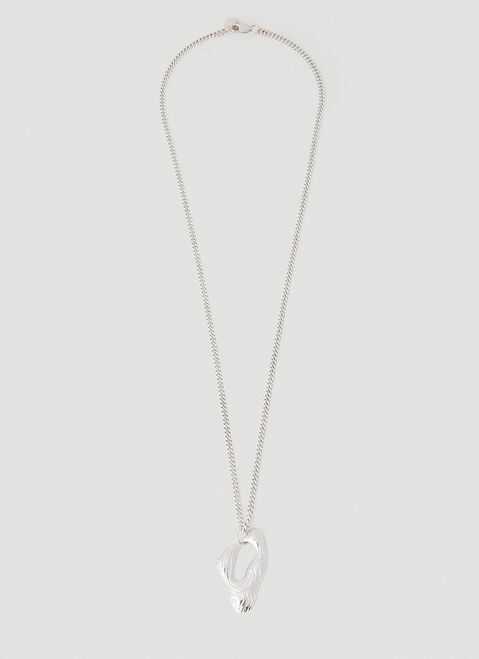 Octi Island Pendant Necklace Silver oct0352001