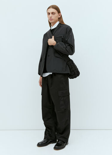 ロゴパッチ・ニットセーター Comme des Garçons SHIRT ロゴパッチ・ニットセーター ブラック cdg0154007
