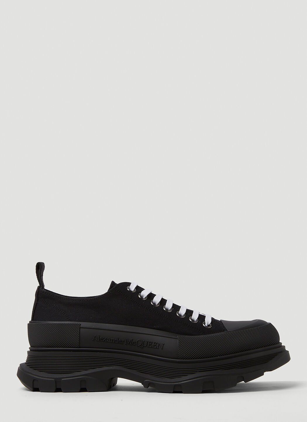 Alexander McQueen Men s Tread Slick Sneakers in Black LN CC