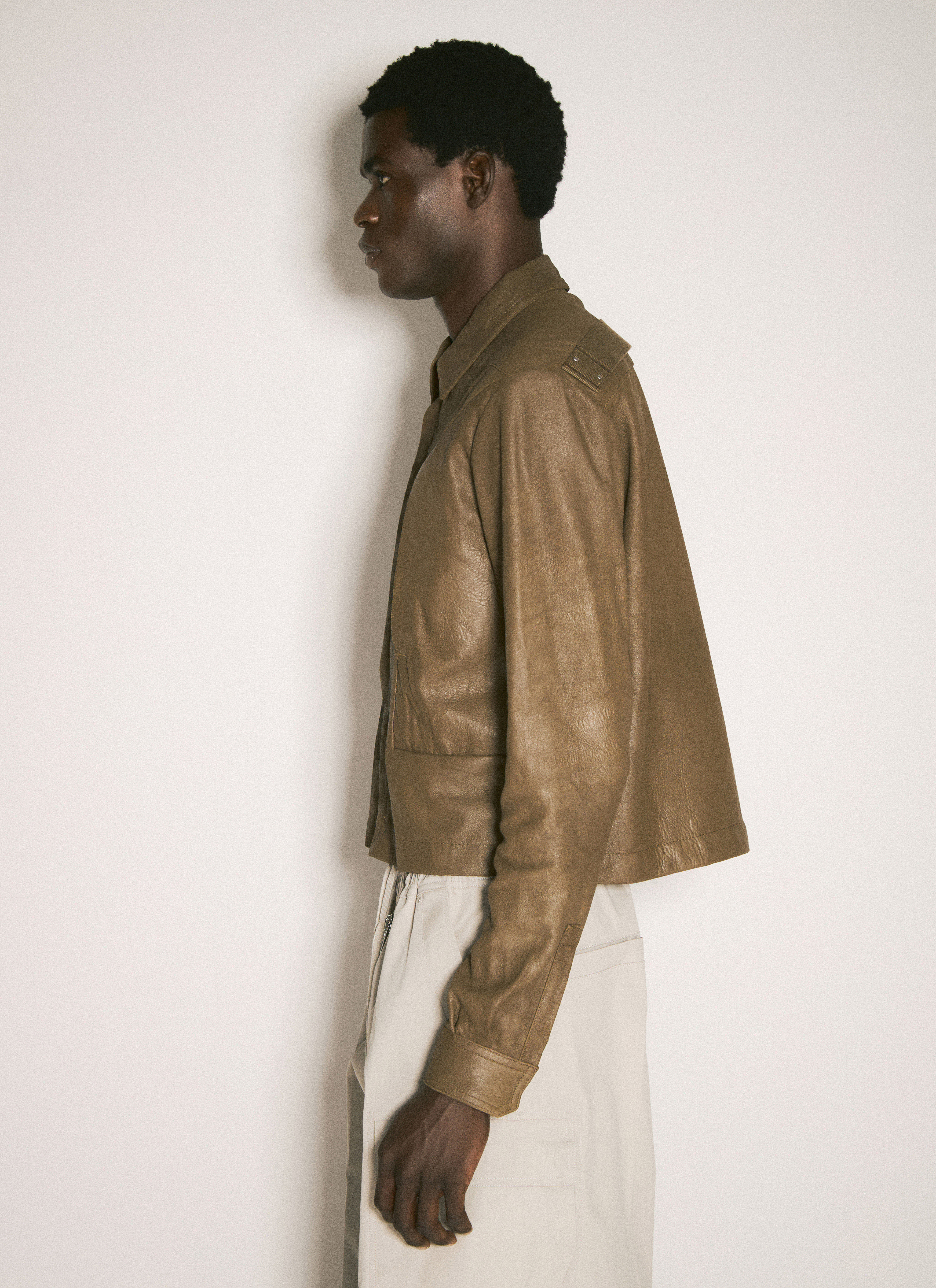 【Rick Owens】 ALICE STROBE SHIRT Alice Strobe Shirt in Black – SVRN