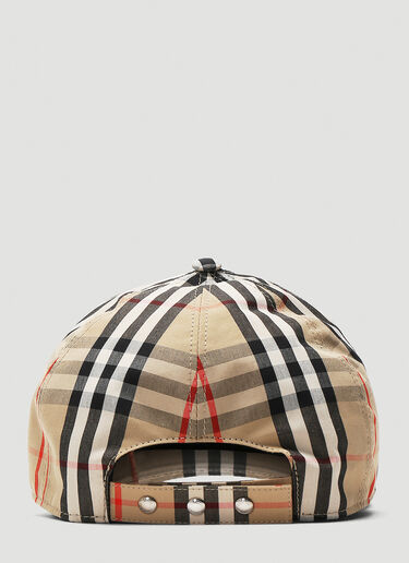 Burberry TB Vintage Check Baseball Cap Beige bur0351006