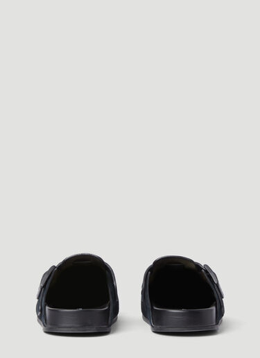 Balenciaga Suede Sunday Mules Black bal0255037