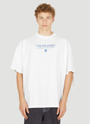 The Salvages Form & Function T-셔츠 화이트 slv0150006