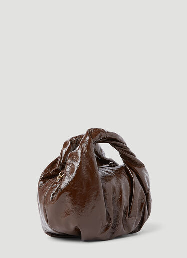 트위스티드 핸들 핸드백 Dries Van Noten 트위스티드 핸들 핸드백 브라운 dvn0253005
