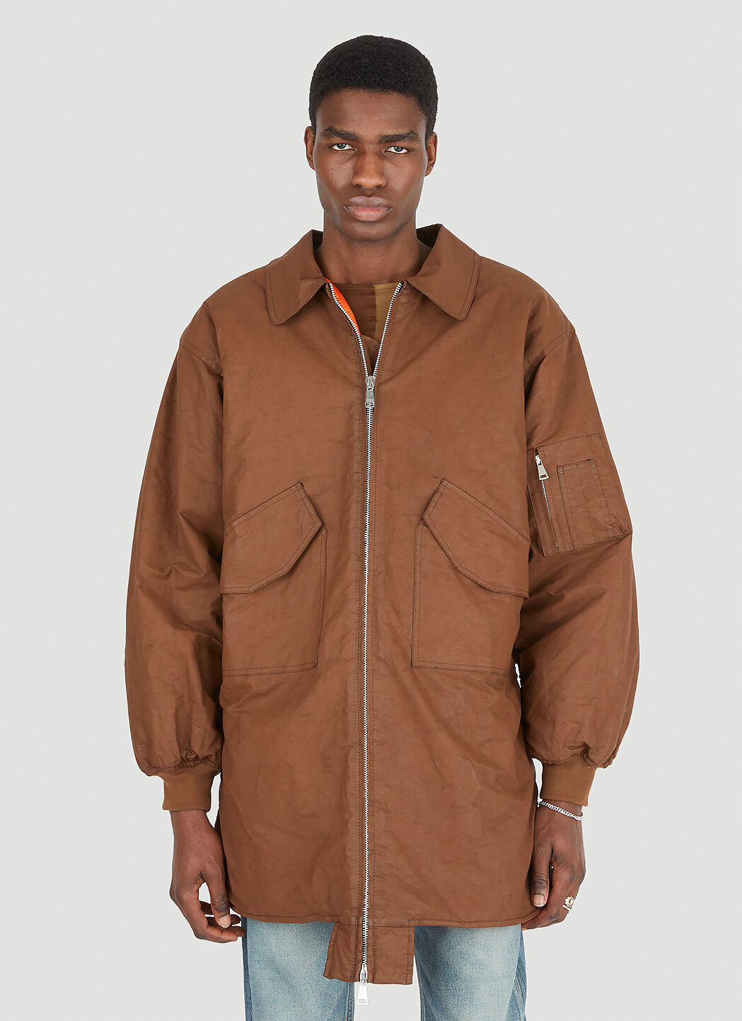 Bomber di jeans best sale