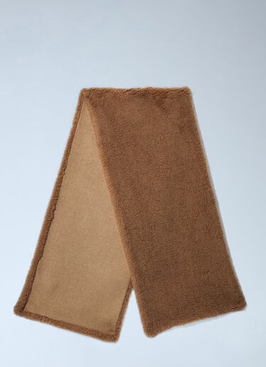 Max Mara Plush Shawl Camel max0266069