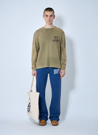 Gallery Dept. French Logo Print T-Shirt Green gdp0160020