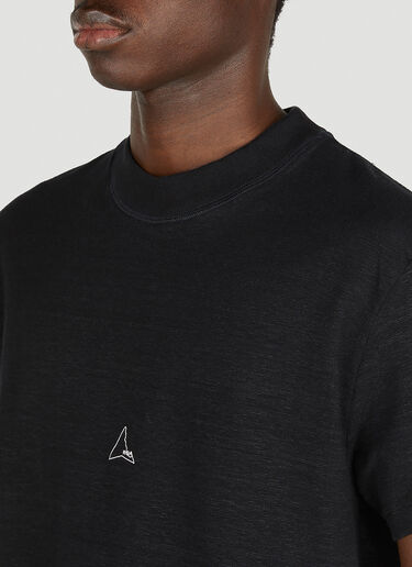 Roa Logo Print T-Shirt Black roa0152015