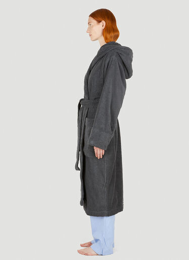Hooded Bath Robe Tekla Hooded Bath Robe Grey tek0349011