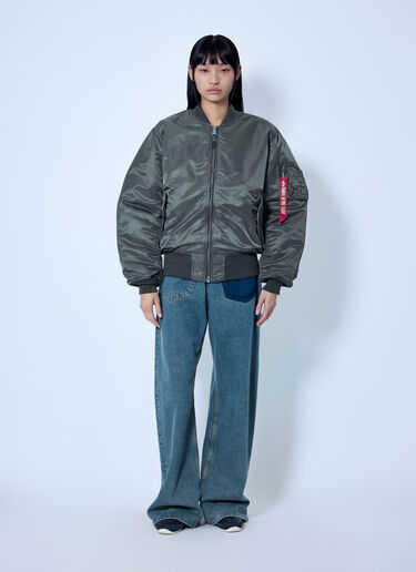 LN-CC® - Alpha Industries: MA-1 Heritage Bomber Jacket - Green Alpha Industries MA-1 Heritage Bomber Jacket Green alp0366008