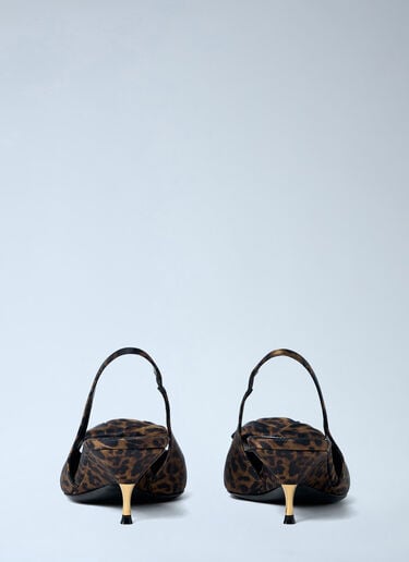 Dakota Slingback Pumps Saint Laurent Dakota Slingback Pumps Brown sla0262026