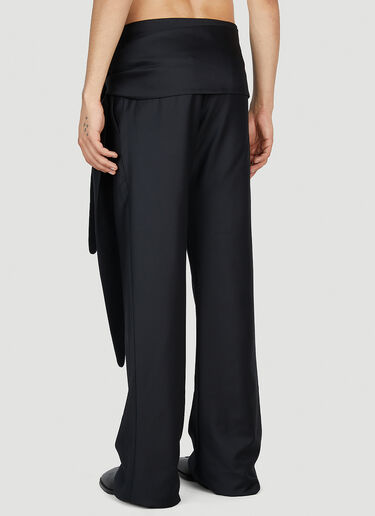 Aaron Esh Wrap Pants Black ash0152004