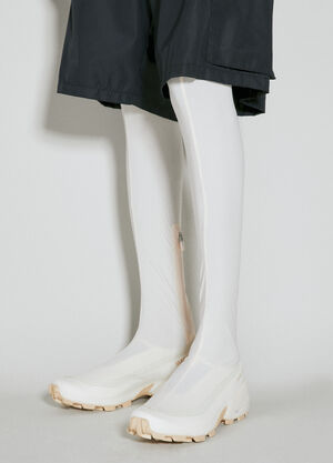 MM6 Maison Margiela x Salomon 사이 하이 부츠 크림 mms0154009
