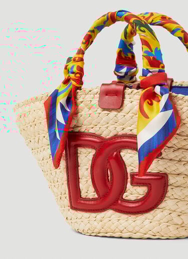 Kendra Straw Bag Dolce & Gabbana Kendra Straw Bag Beige dol0253026