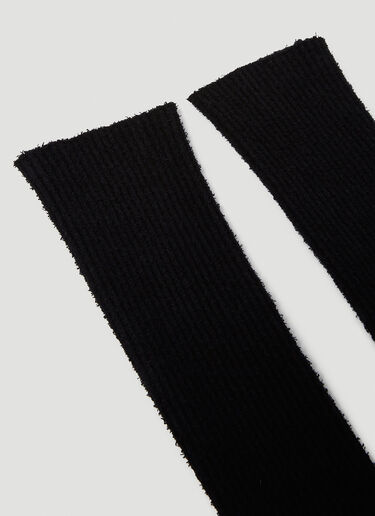 WARDROBE.NYC Knit Sleeves Black war0249001