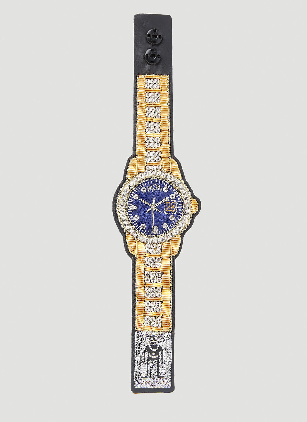 Walter Van Beirendonck Watch Bracelet In Gold ModeSens