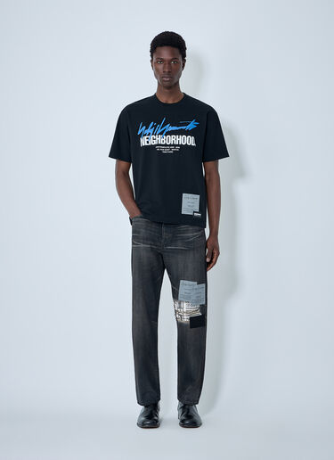 Yohji Yamamoto x Neighborhood Cotton T-Shirt Black yoy0164008